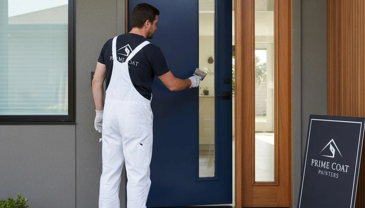 Professional door painting and refinishing in Reno, NV enhancing home entry durability and curb appeal